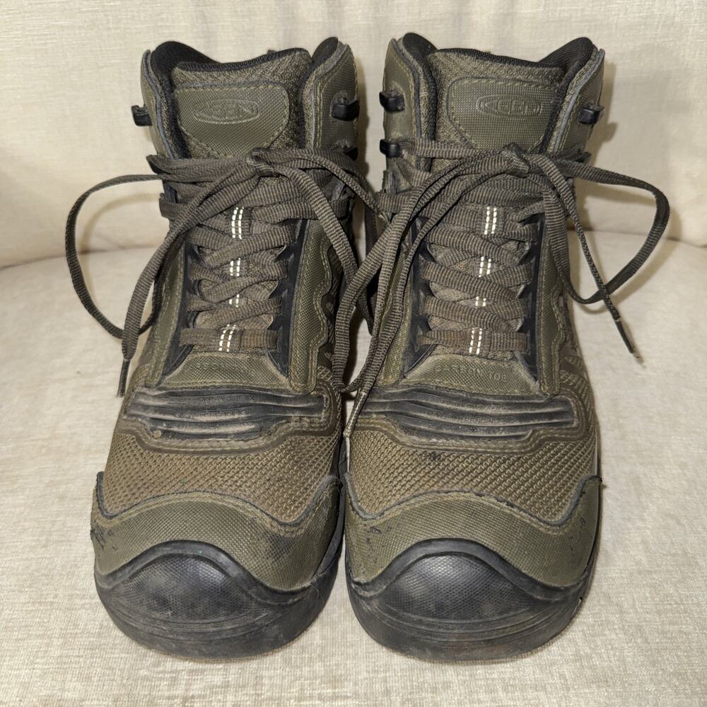 Keen Work Boots Reno KBF WP Carbon Toe Waterproof 1027102D Mens Size 9D Sturdy - Picture 6 of 11
